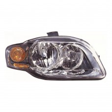 Audi A4 2004-2008 Halogen Head Lamp Unit Driver Side